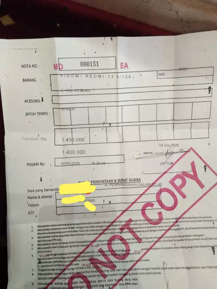 Punya redmi 15 8/128 kondisi 90% belom lama pake kelengkapan fullset