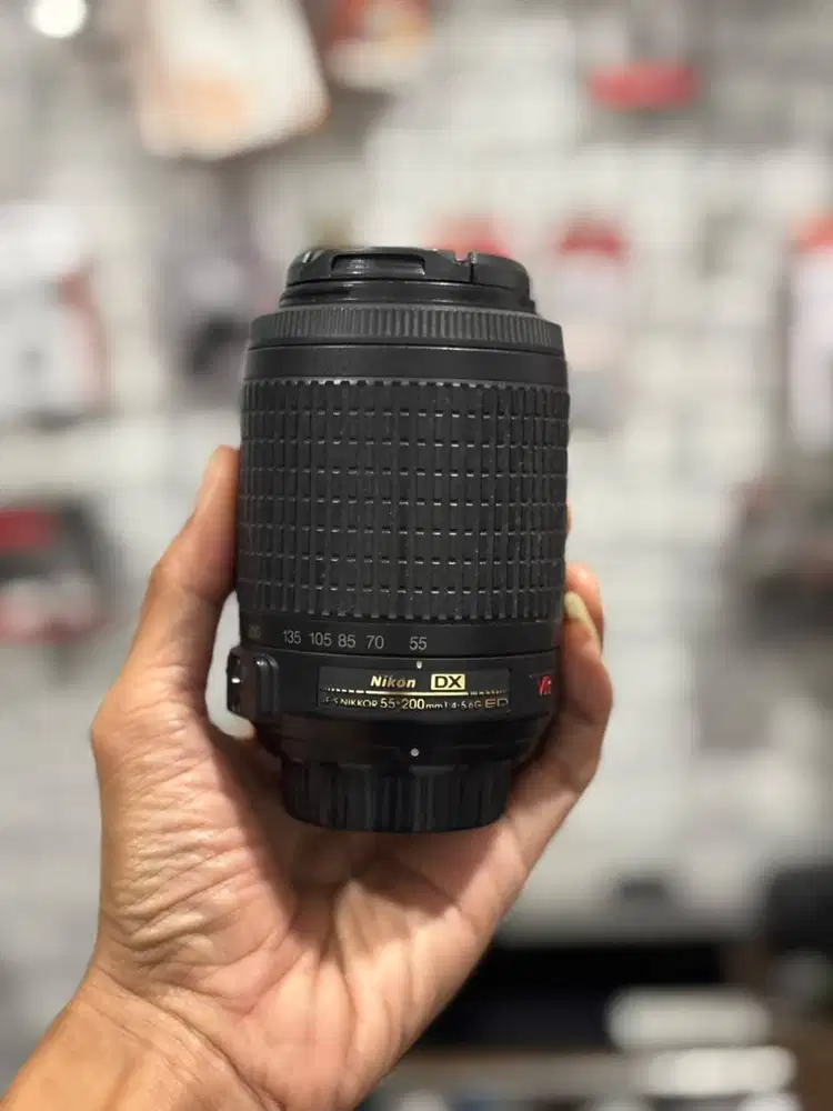 Nikkor AFS 55-200 VR Mulus Siap Pakai