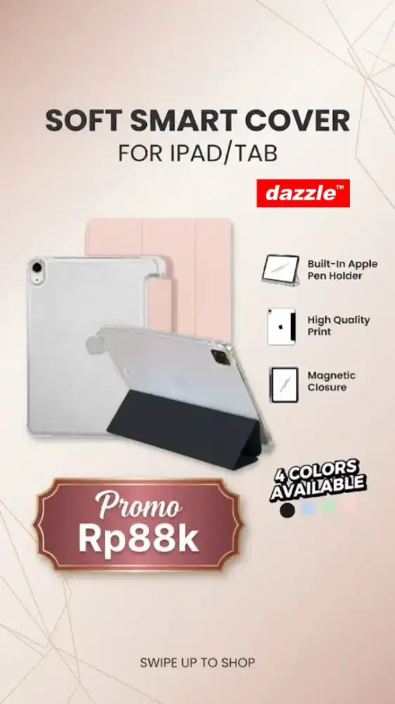 Soft Smart Cover For Ipad/Tab