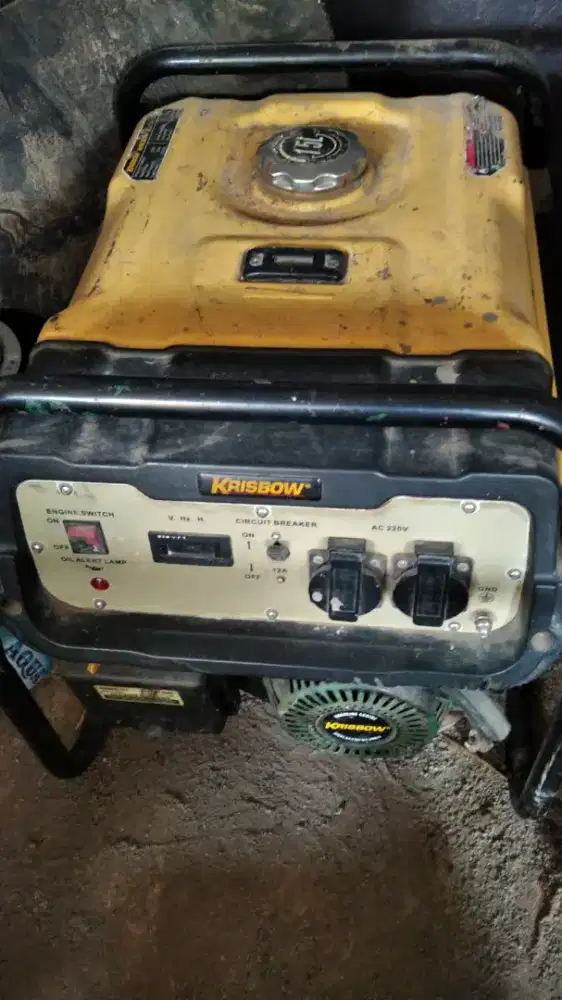 Genset 5000watt stamper kodok jackhammer