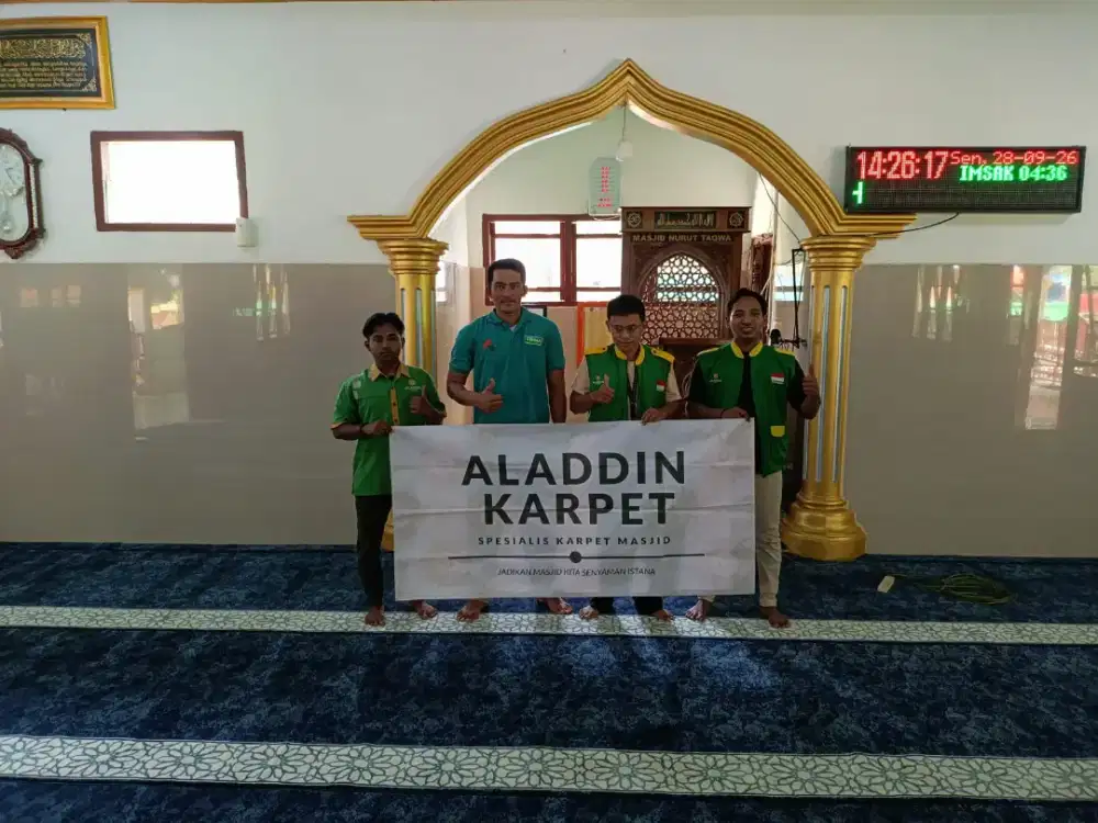 Jual karpet Masjid type Al Imam Ketebalan 14mm