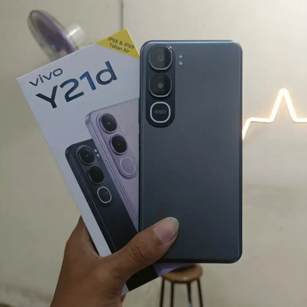 Vivo Y21D, Lengkap Fullset Bisa Cek Sepuasnya