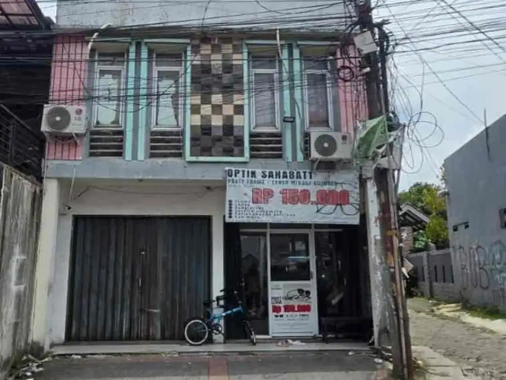 dijual ruko atau rumah murah harga dibawah pasaran di jalan h sapri, pondok aren, tangerang selatan