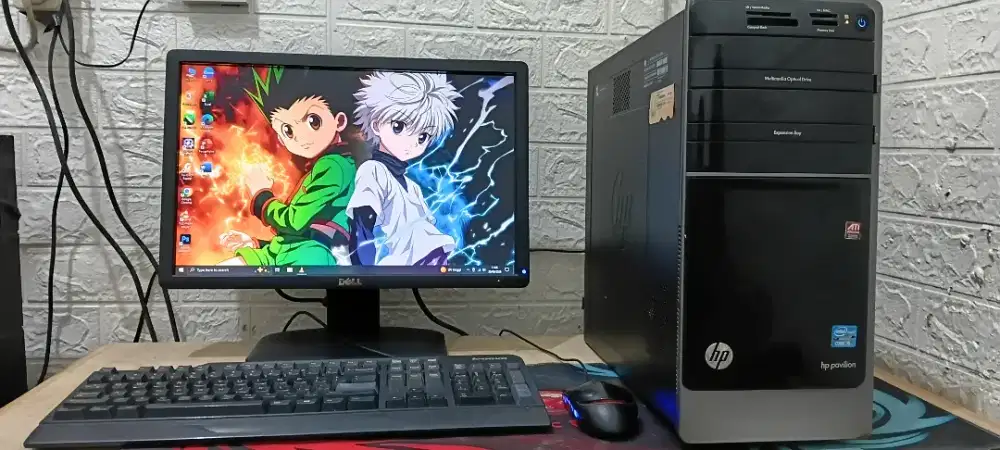 Komputer Lengkap Sekolah Kasir Office Wifi Siap Pakai