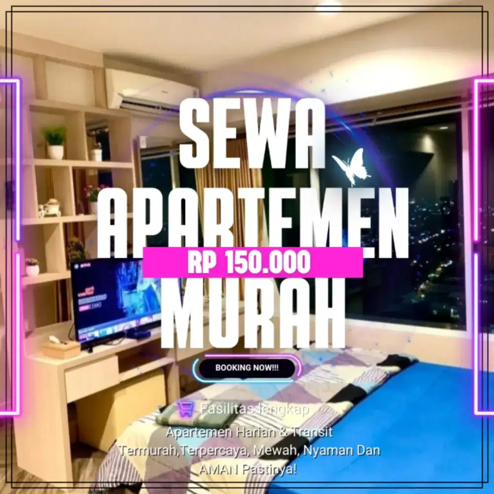 SEWA APARTEMEN JAKARTA PUSAT GREEN PRAMUKA HARIAN/TRANSIT TERMURAH