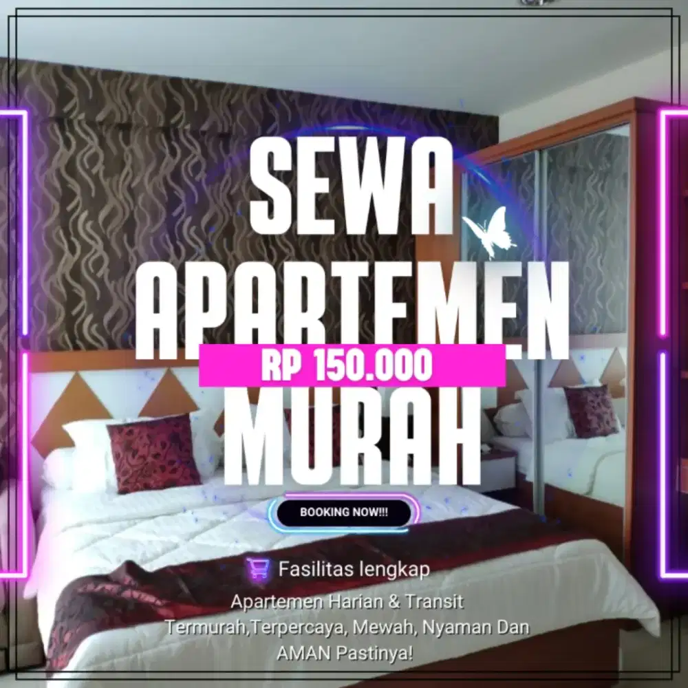 SEWA APARTEMEN BASSURA CITY HARIAN/TRANSIT TERMURAH