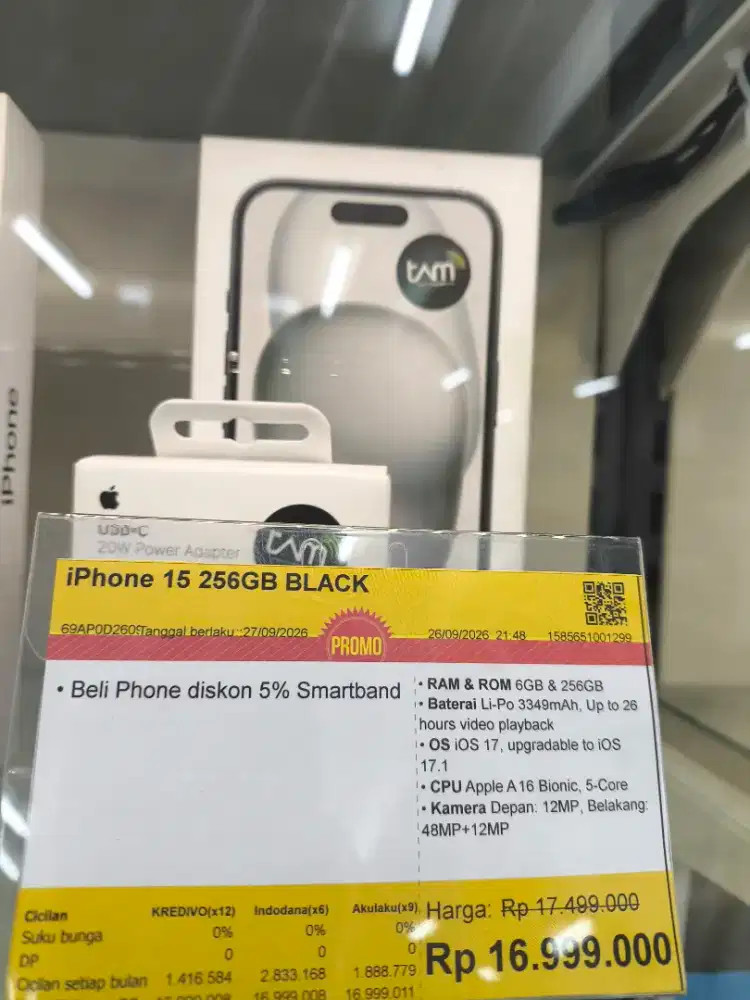 iPhone 15 256GB