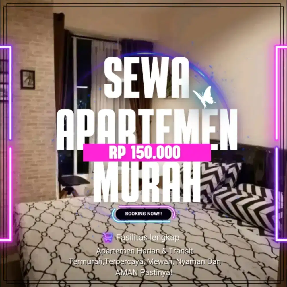 SEWA APARTEMEN KALIBATA CITY HARIAN/TRANSIT TERMURAH