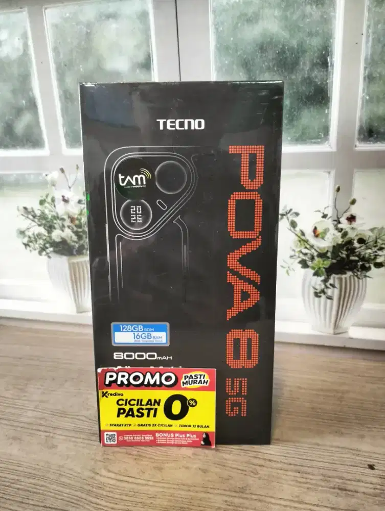 Ready Tecno Pova 8 5g bisa dicicil cukup e-KTP aja