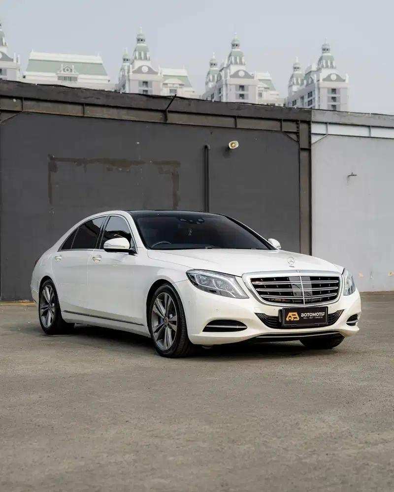 Mercedes-Benz S400L 4MATIC W222 White 2015
