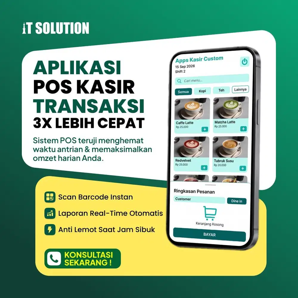 Jasa Pembuatan Aplikasi POS Kasir Profesional