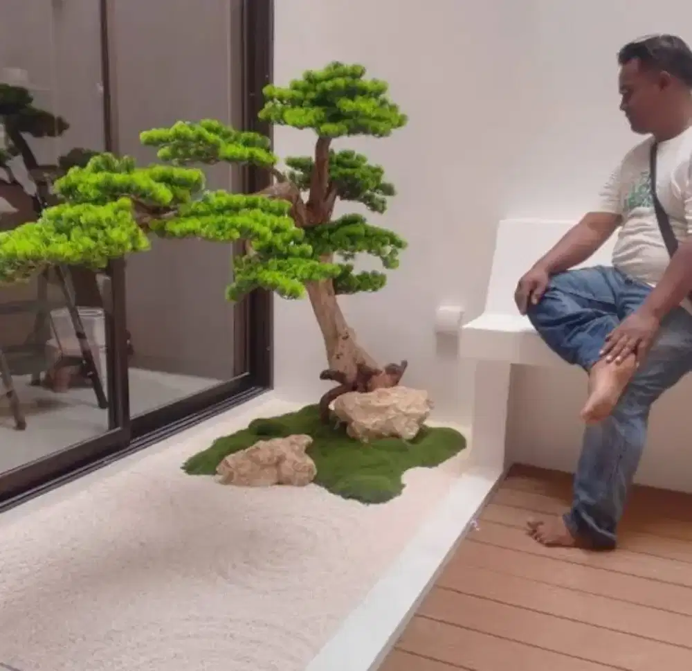 Menerima dekorasi taman Zen garden berkualitas