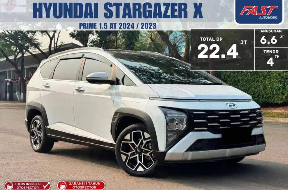 HYUNDAI STARGAZER X PRIME 2024 / 2023 1.5 AT CAPTAIN SEAT LOW KM.26RB