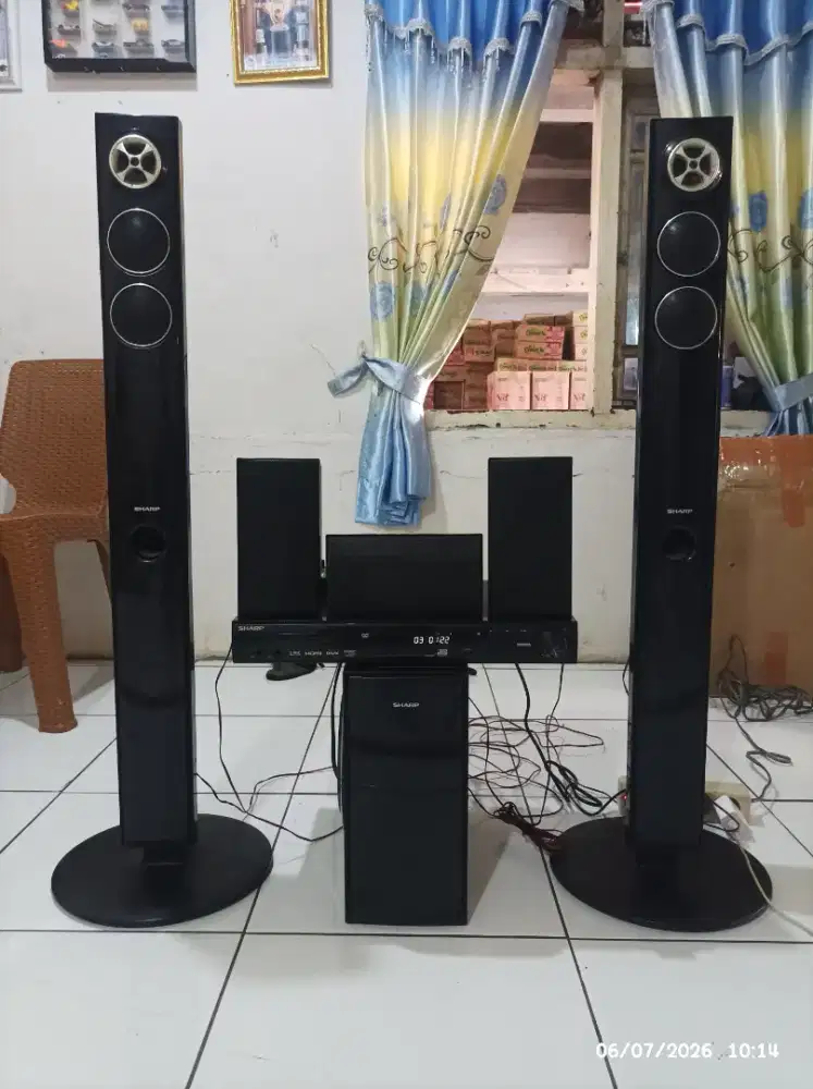 Home theater sharp dv-cn930