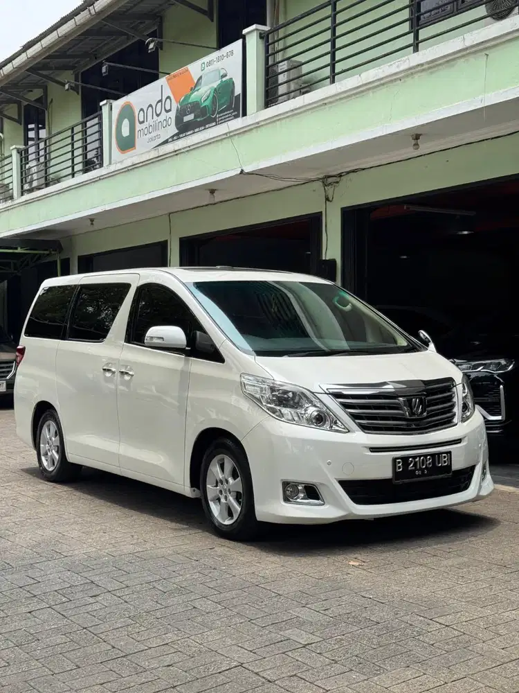 Jual Cash Toyota Alphard X 2.4 AT 2015