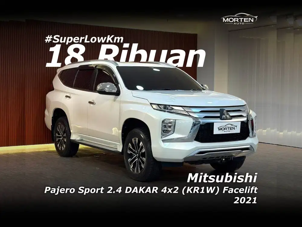 [Super Low Km!!!] Mitsubishi Pajero Sport 2.4 DAKAR 4x2 (KR1W) FL 2021
