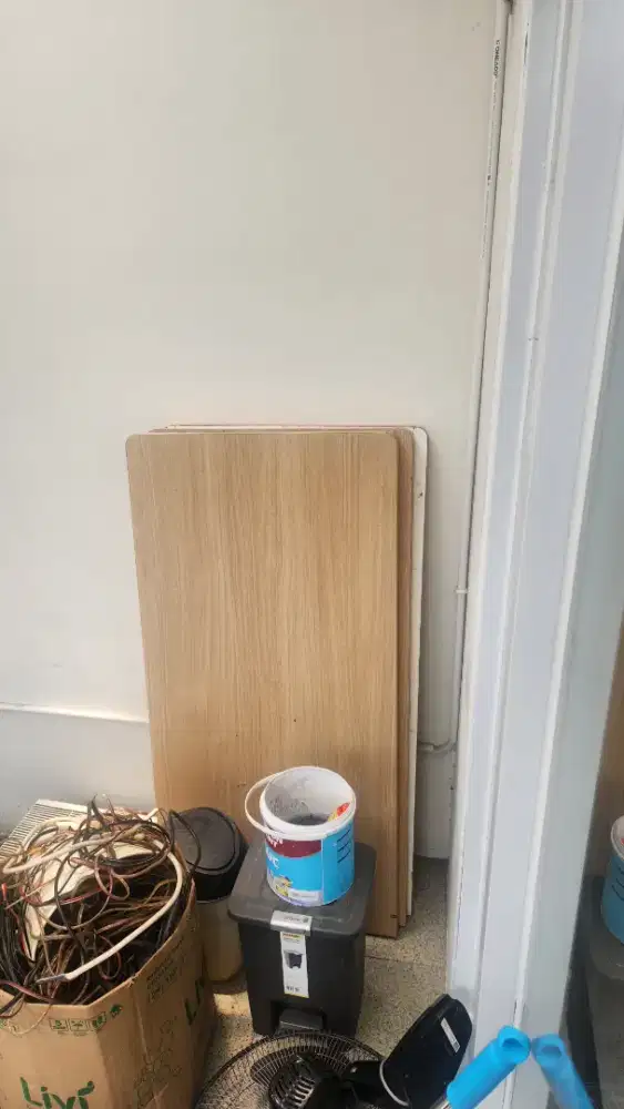 Table Top Kayu Bekas Meja Kafe (tanpa kaki)