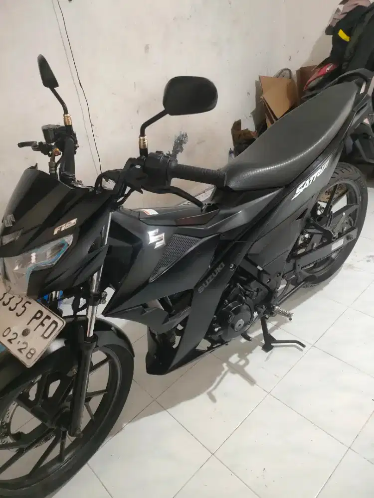 Suzuki satria Fu fi Black predator THN 2018