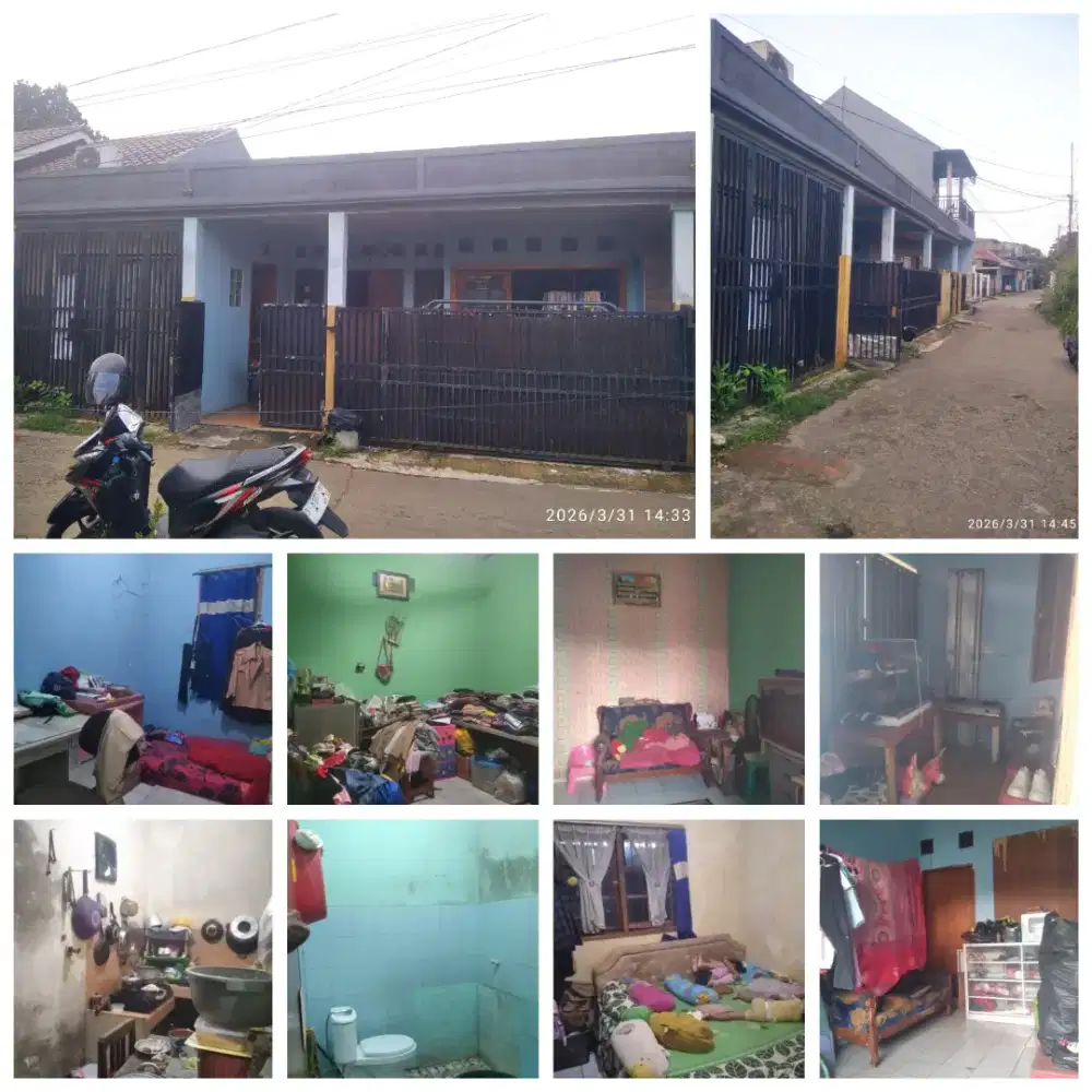 Dijual cepat rumah tinggal siap huni di Sawangan Depok