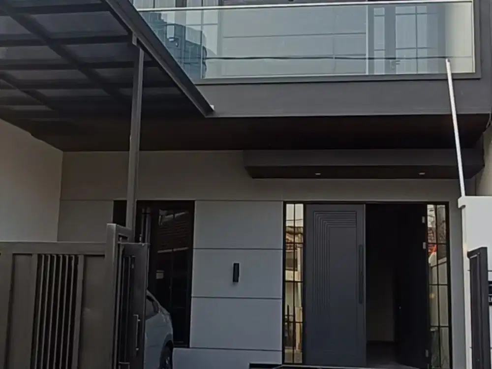 FOR SALE RUMAH CANTIK MINIMALIS MODERN STRATEGIS DI MANYAR SURABAYA KOTA MA 488