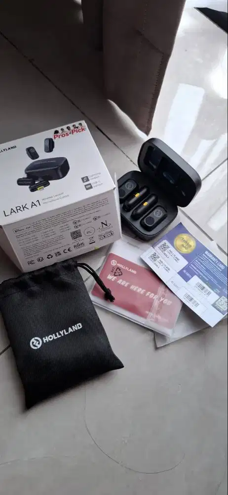 Mic Wireless Hollyland Lark A1 Combo Varian Tertinggi