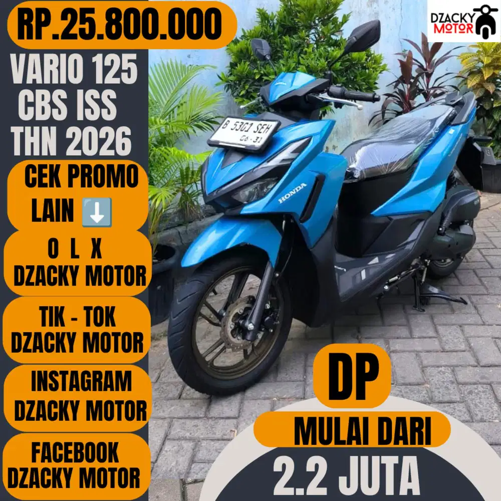 VARIO 125 CBS ISS 2026 SECOND LIKE' NEW