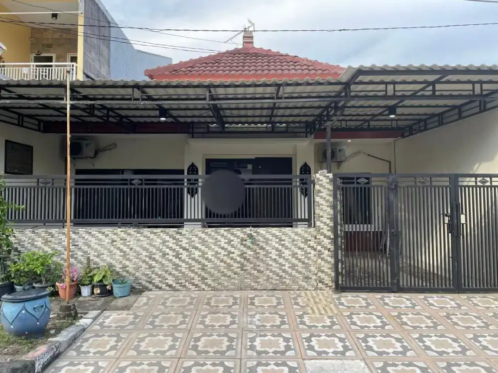 RUMAH PONDOK TJANDRA INDAH CLUSTER, SIDOARJO. BAGUS TERAWAT SIAP HUNI. DEKAT BANDARA JUANDA, TOL JUANDA, TROPODO, WARU, Dsb