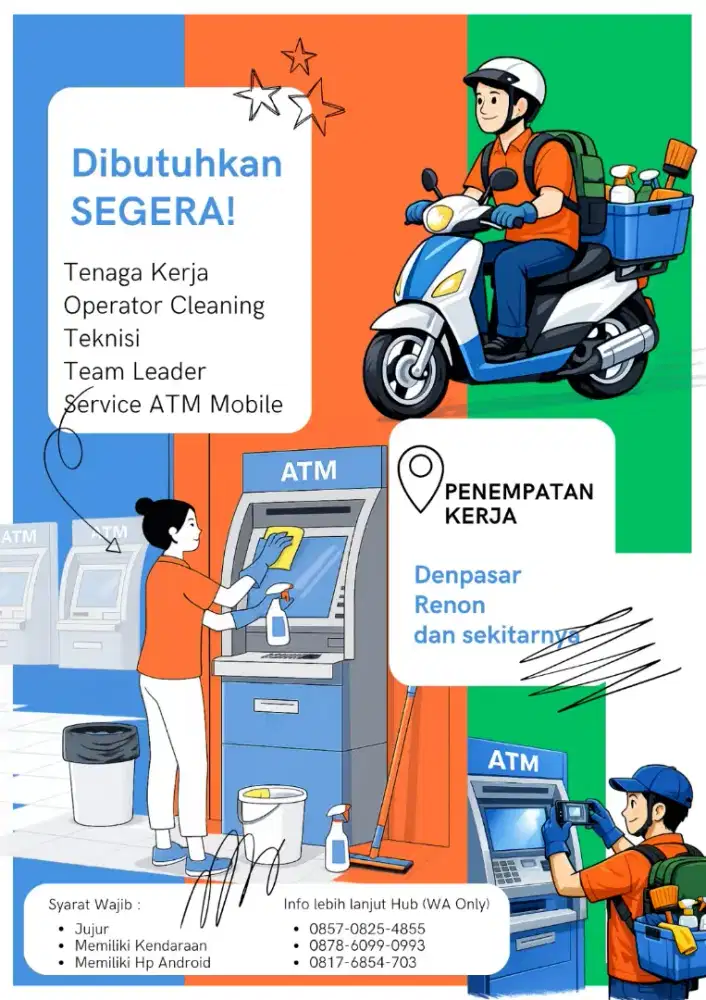 Lowongan kerja Cleaning Service