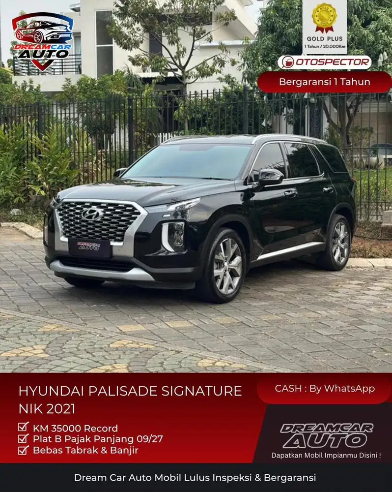 [ LOW KM ] Hyundai Palisade Signature 2WD 2021 non 4wd facelift