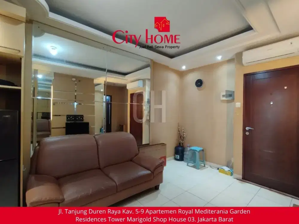 Disewakan Apartemen 2 BR Furnished di Mediterania Garden Residences 2 Tanjung Duren Jakarta Barat