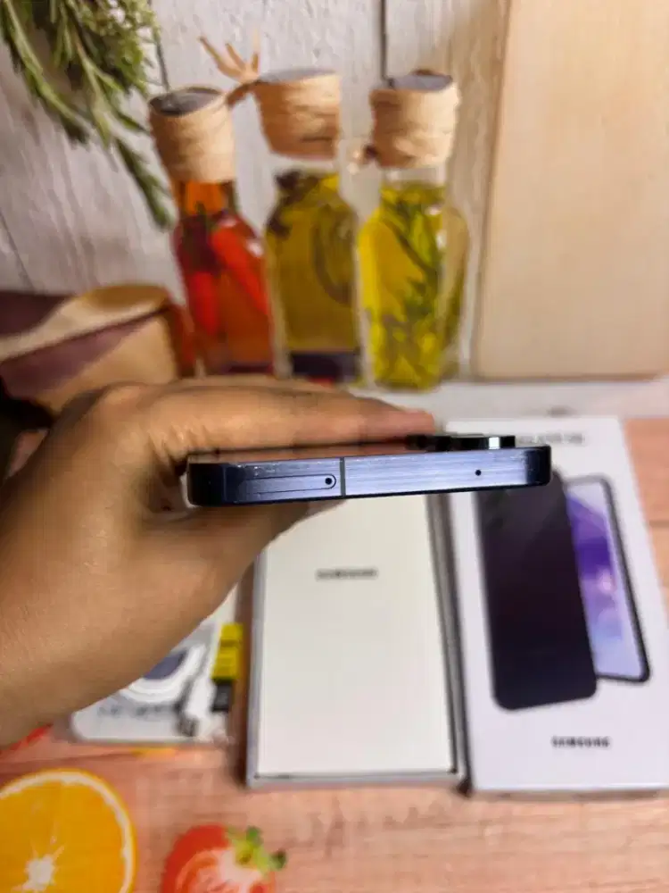 Jual hp likenew samsung A55 5G 8/256 istimewa siap pakai grns resmi
