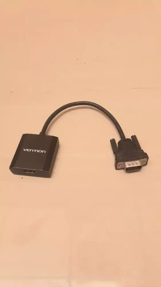 Konverter VGA ke HDMI - Vention (Audio Port + Micro USB)