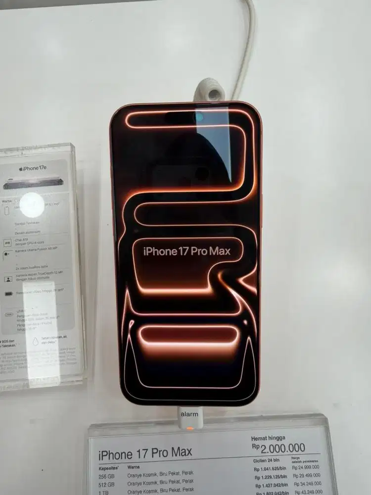promo cicilan iphone 17 pro max 256 Bunga 0% fre 2x cicilan
