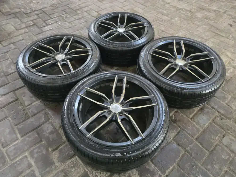 Velg HSR Ban 95% R17 Jazz Mobilio Yaris Rocky Swift Spin Datsun Sigra