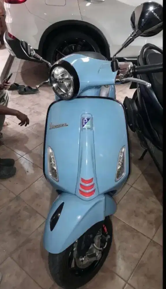 Vespa Primavera Iget 150 2024 Biru Kondisi Istimewa Terawat