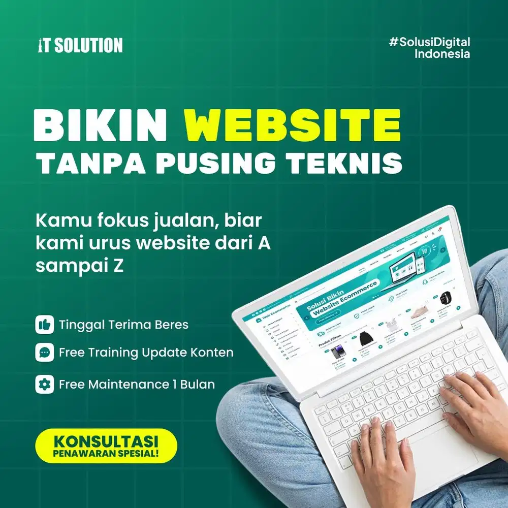 Jasa Pembuatan Website Tanpa Pusing Urusan Teknis