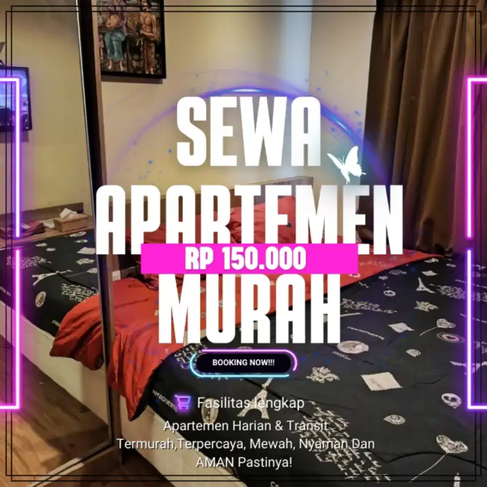 SEWA APARTEMEN TRANSIT/HARIAN PATRALAND URBANO BEKASI