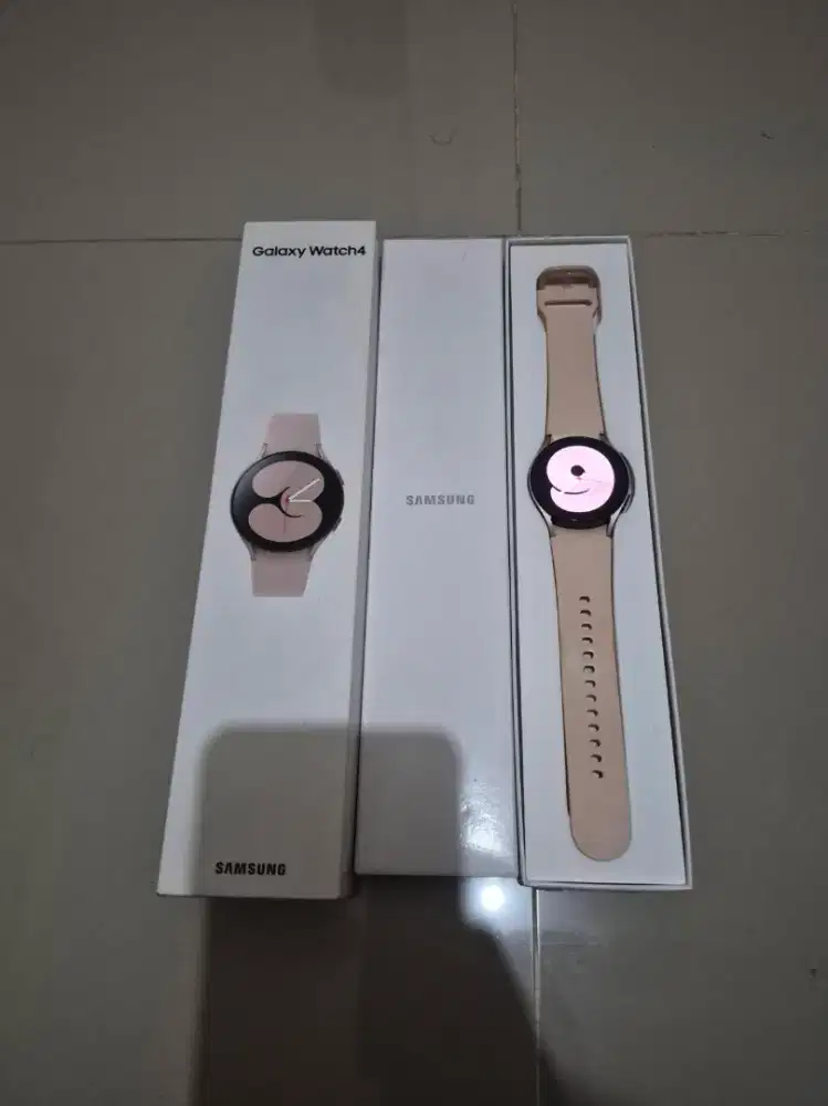 Samsung Galaxy Watch 4 40mm ex resmi sein fullset ori mulus pemakaian