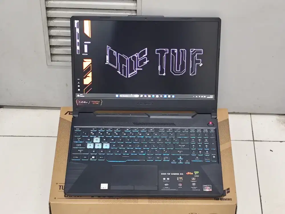 Like new asus tuf a15 amd ryzen 5-7535hs nvidia geforce rtx 2050
