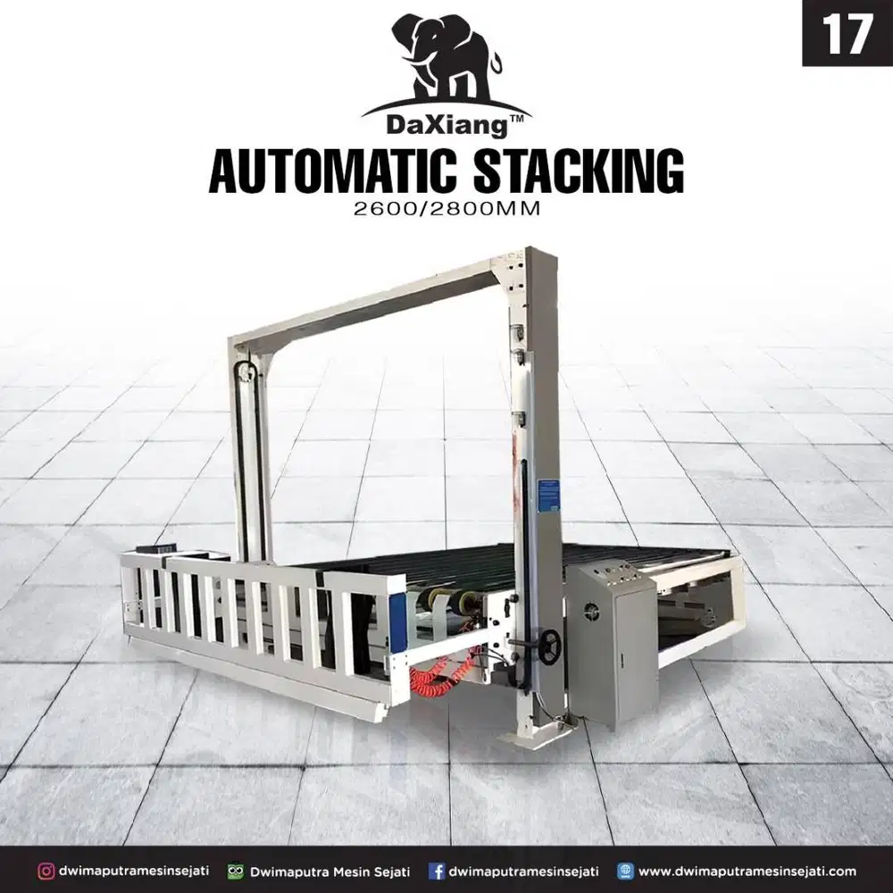 Mesin Stacker Karton Box otomatis / Auto Stacking Machine