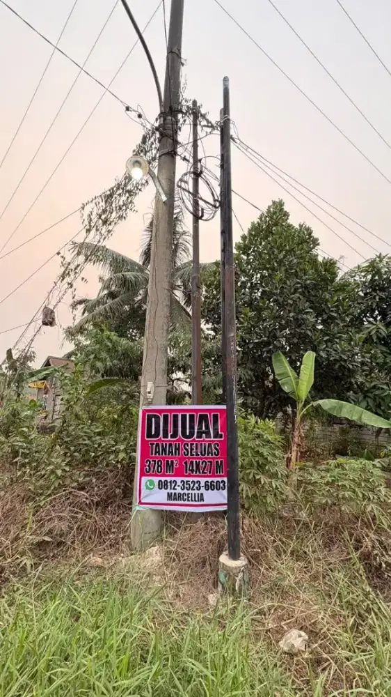 DI JUAL MURAH TANAH HAK MILIK TANPA PRANTARA
