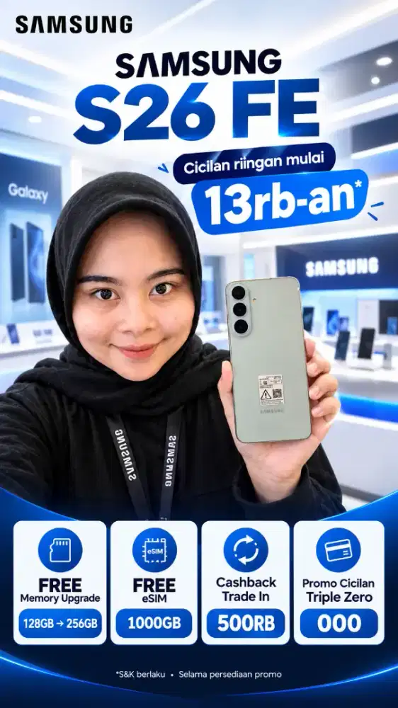 SAMSUNG S26FE CICILAN BY FINANCE+