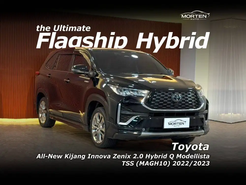 [Very Low Km!!!] Toyota Innova Zenix 2.0 Hybrid Modellista TSS 2022