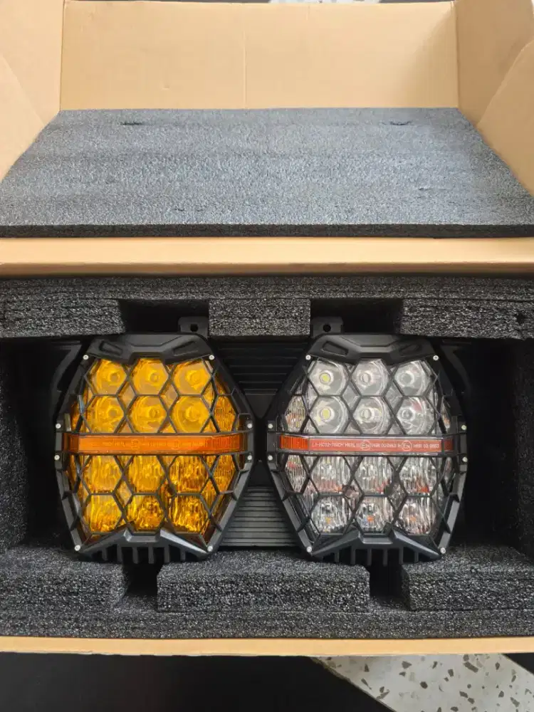 Lampu depan harley roadglide