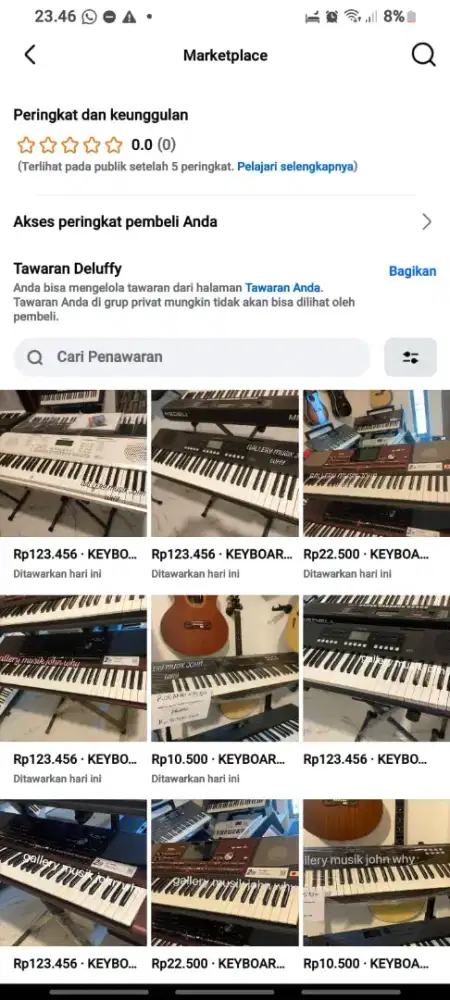 Ready berbagai macam type keyboard