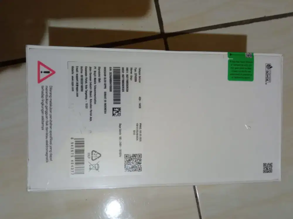Oppo A6C 4+4/ 64GB baru resmi