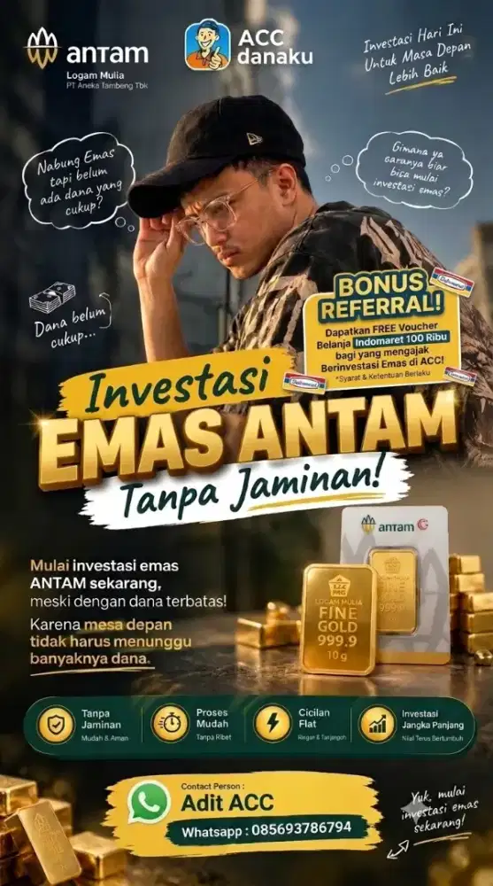 Nabung Emas Logam Mulia Antam