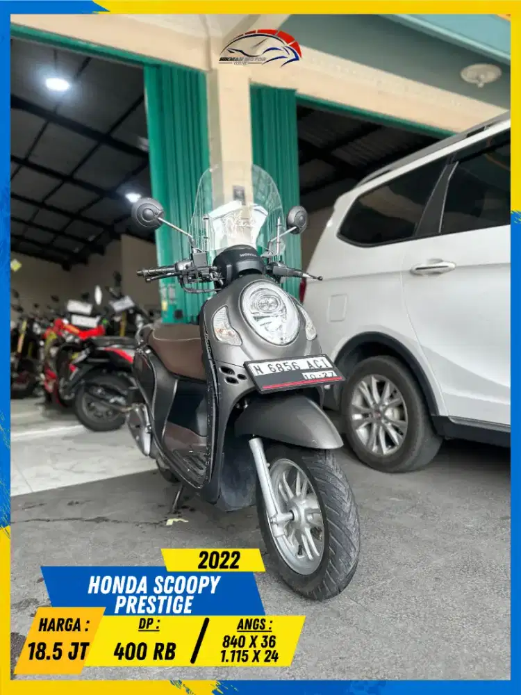 HONDA SCOOPY STYLISH 2022 NEGO SAMPE DEAL HIKMAH MOTOR KEPUH MALANG