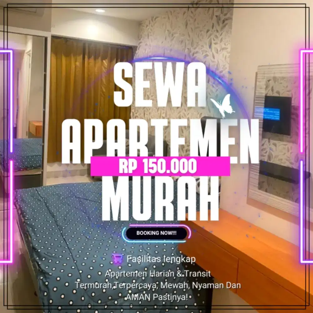 SEWA APARTEMEN TRANSIT/HARIAN TRANSPARK JUANDA BEKASI