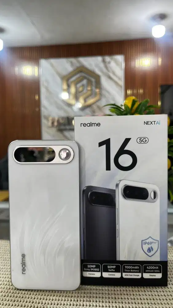 Realme 16 5G aram 12+13 Gb/ 256Gb Fullset Original 100% Like New